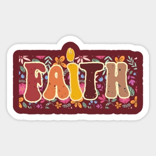 Faith Tee Sticker